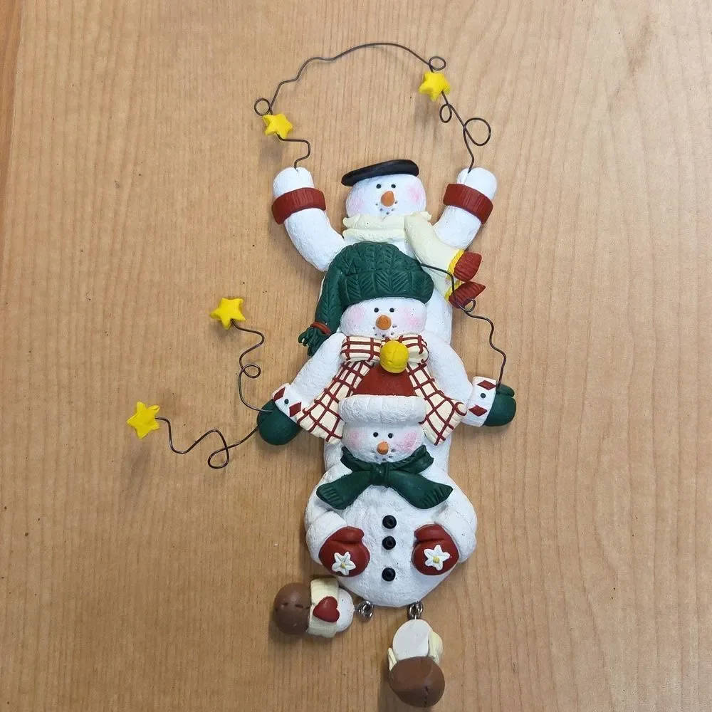 Festive Snowman ‎ Ornaments 11 Pieces